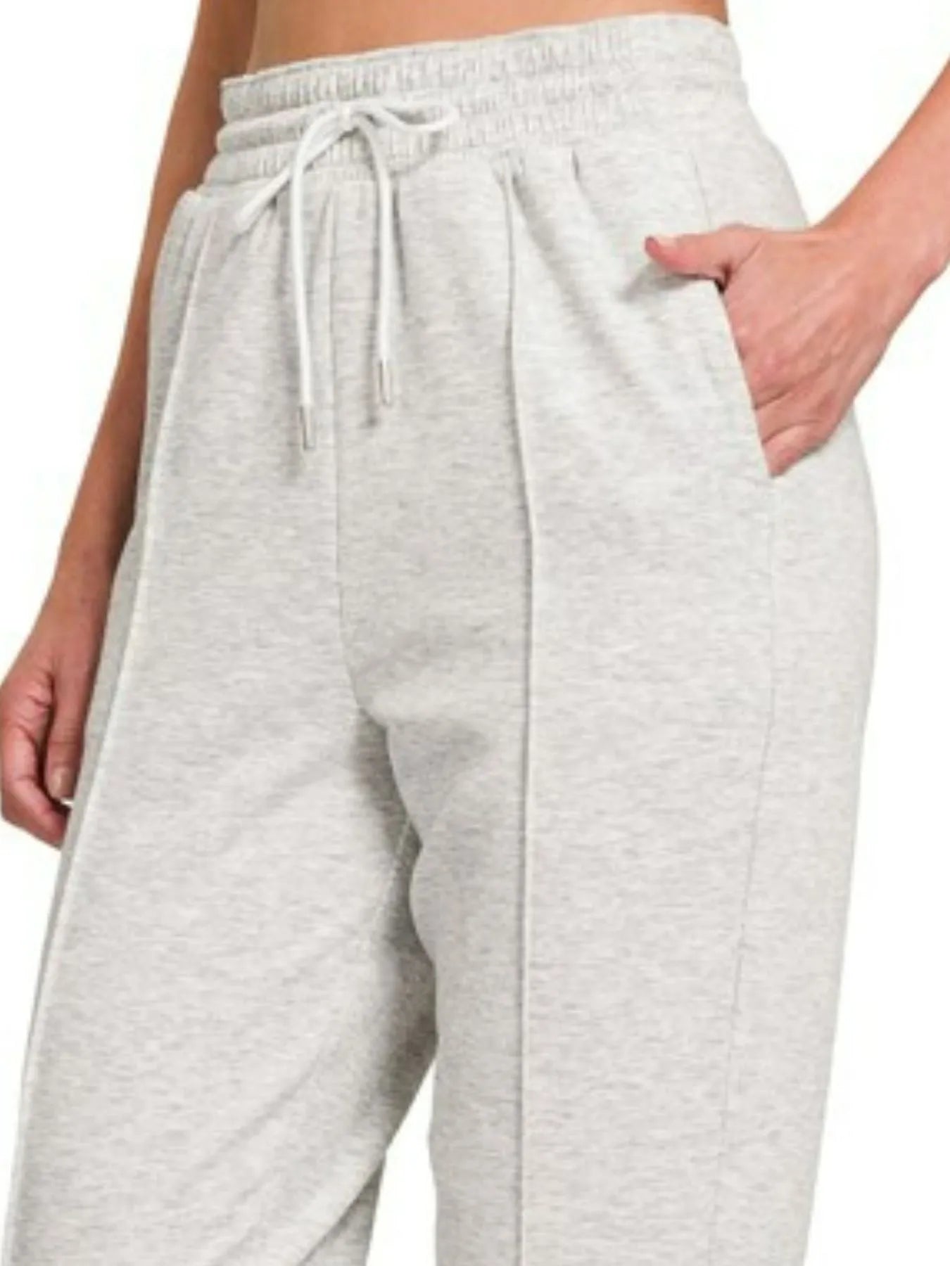 Zenana Drawstring Sweatpants with Pockets