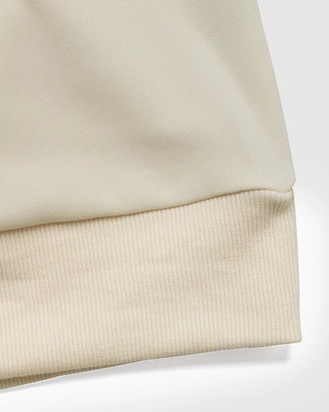 Bow Round Neck Dropped Shoulder Sweatshirt