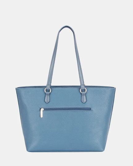 David Jones PU Leather Tote Bag