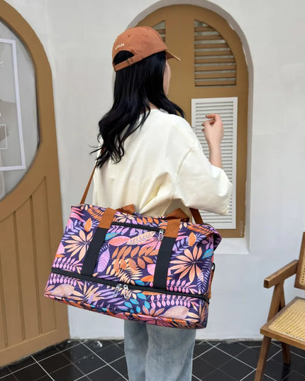 Canvas Printed Travel Bag