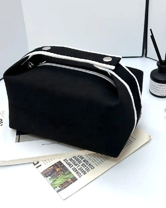 Zenana Waterproof Canvas Travel Cosmetic Bag