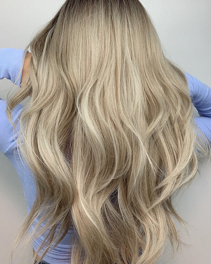 Full Machine Long Wave Wigs 26'' 