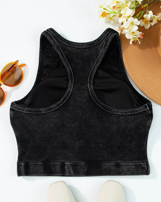 Round Neck Racerback Tank