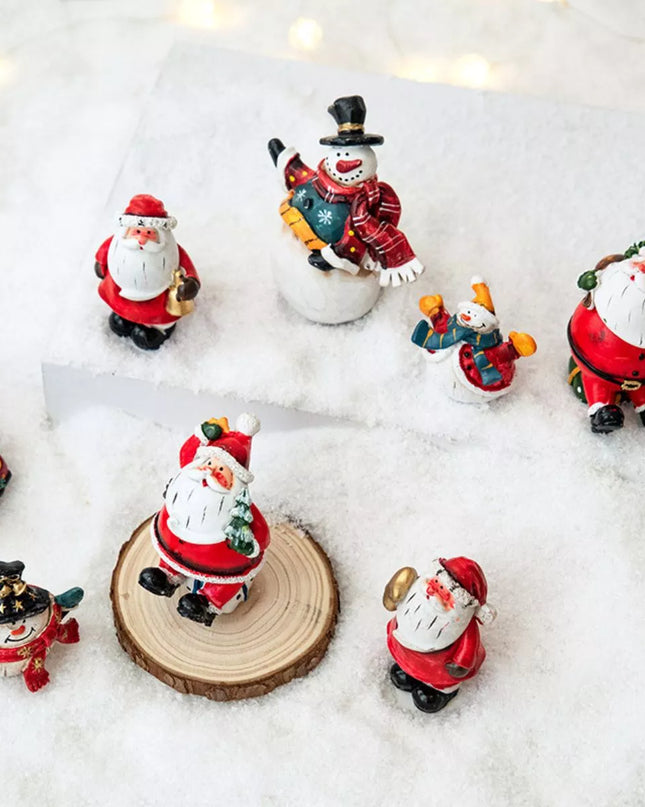 Christmas Santa Claus Miniature Figurine Ornament