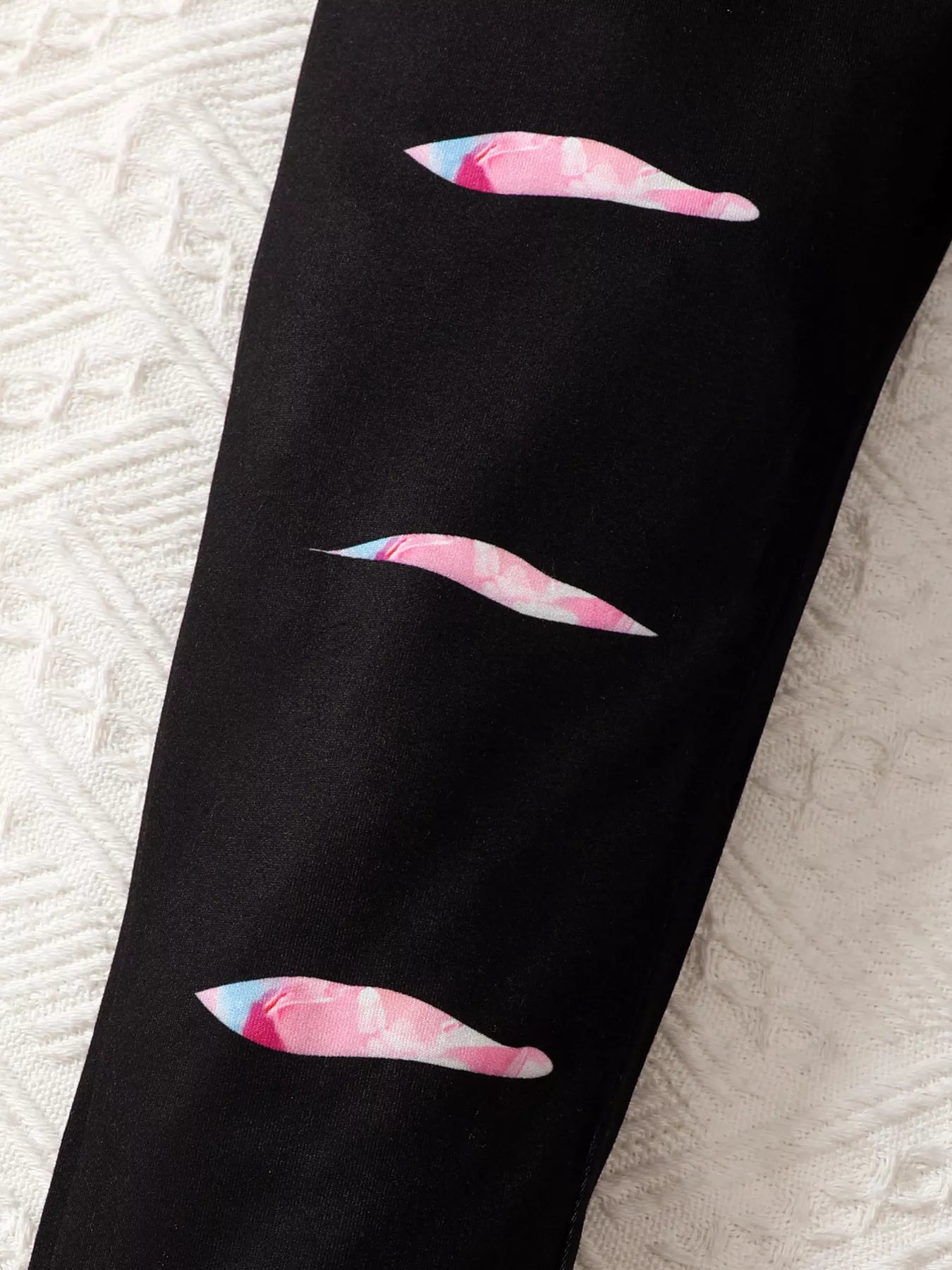 Children's Tie-Dye Graphic Hoodie & Pants Set