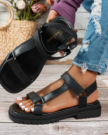 Open Toe Platform Sandals
