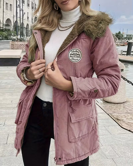 Hooded Jacket Casual Coat Parka