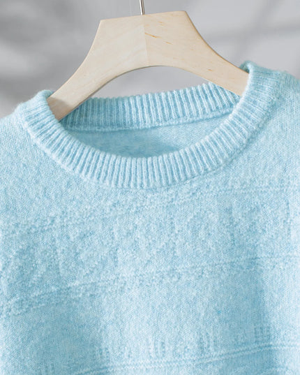 Round Neck Long Sleeve Sweater