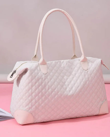 Large Oxford Travel Bag Dusty Pink One Size