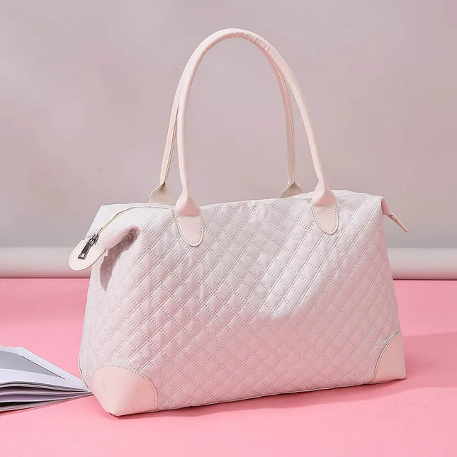 Large Oxford Travel Bag Dusty Pink One Size