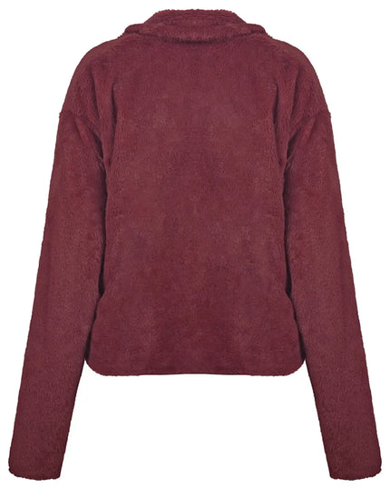 Ivy Lane Plush Open Front Dropped Shoulder Jacket