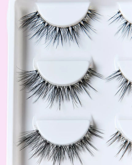 SO PINK BEAUTY Faux Mink Eyelashes 5 Pairs 