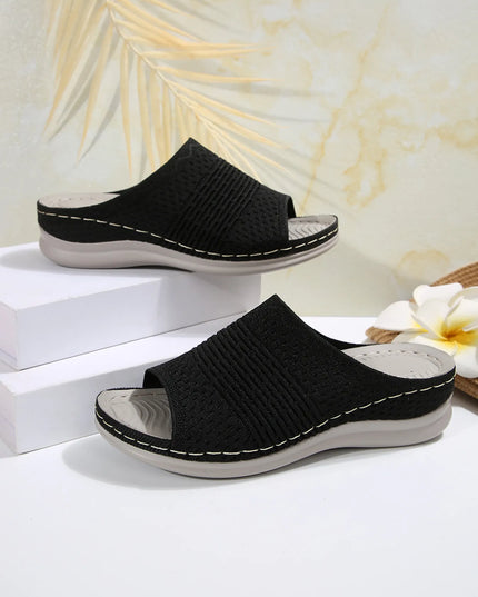 Mesh Open Toe Sandals