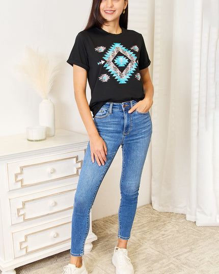 Simply Love Graphic Short Sleeve T-Shirt