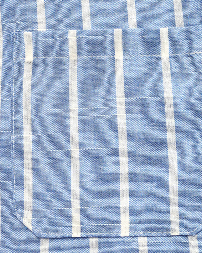 Striped Oversized Button-Down Shirt