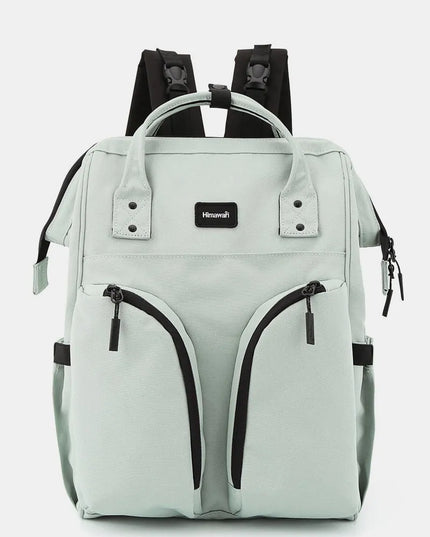 Himawari Waterproof Backpack Bag with Multilayer Pockets Mint One Size