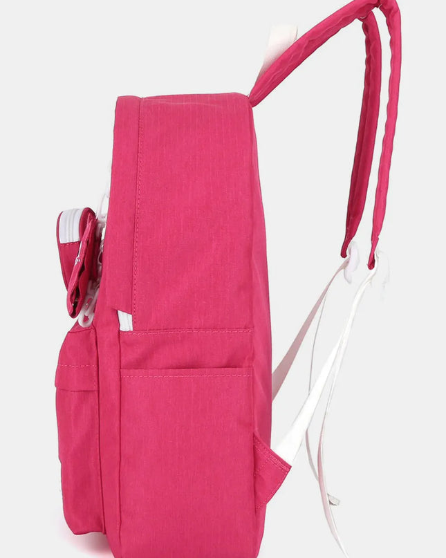 Himawari Waterproof Canvas Backpack Bag with Removable Coin Purse