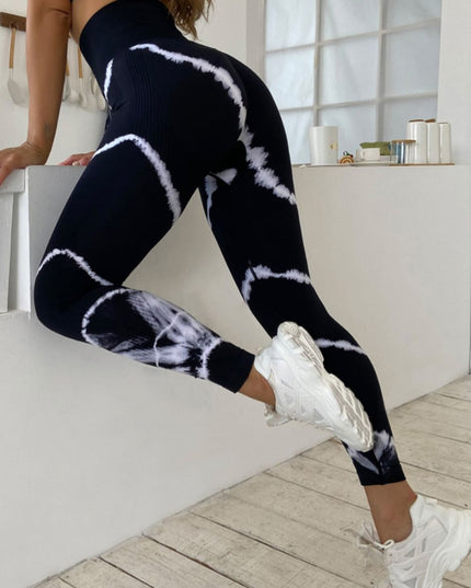 Slim Fit High Waist Long Active Pants