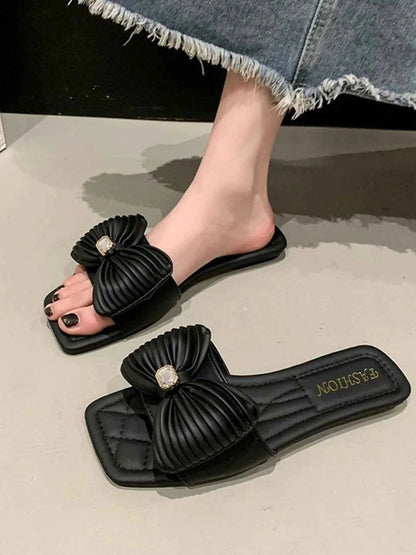 Bow-Knot Flat Sandals