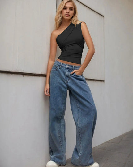 One-Shoulder Tank Top 