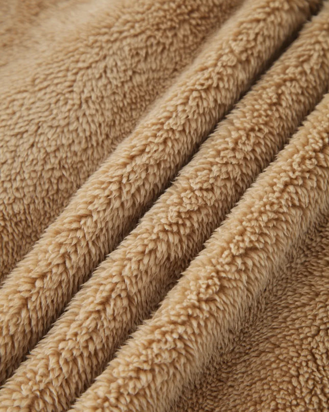 Plaid Contrast Dropped Shoulder Coat