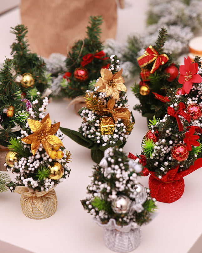 Random 2-Piece Christmas Tree Ornaments Multicolor One Size