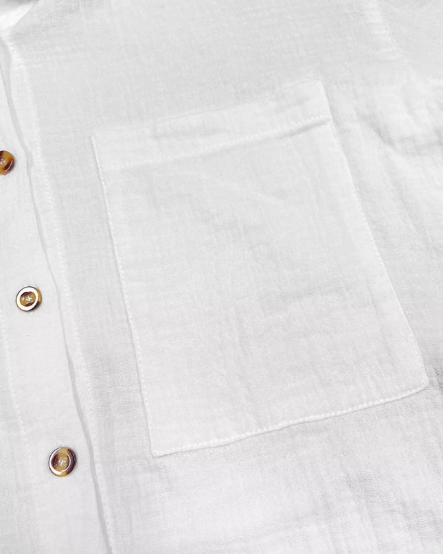 Button Up Relaxed Fit Shirt