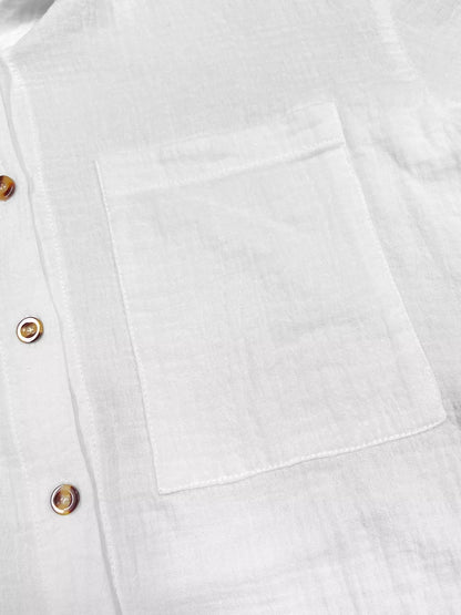 Button Up Relaxed Fit Shirt