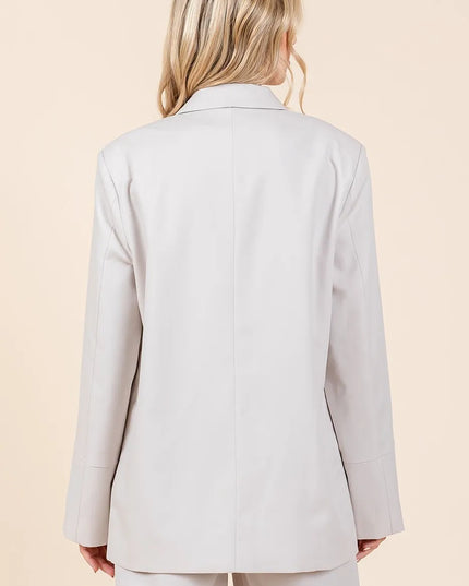 Mittoshop Boyfriend Fit Blazer Jacket