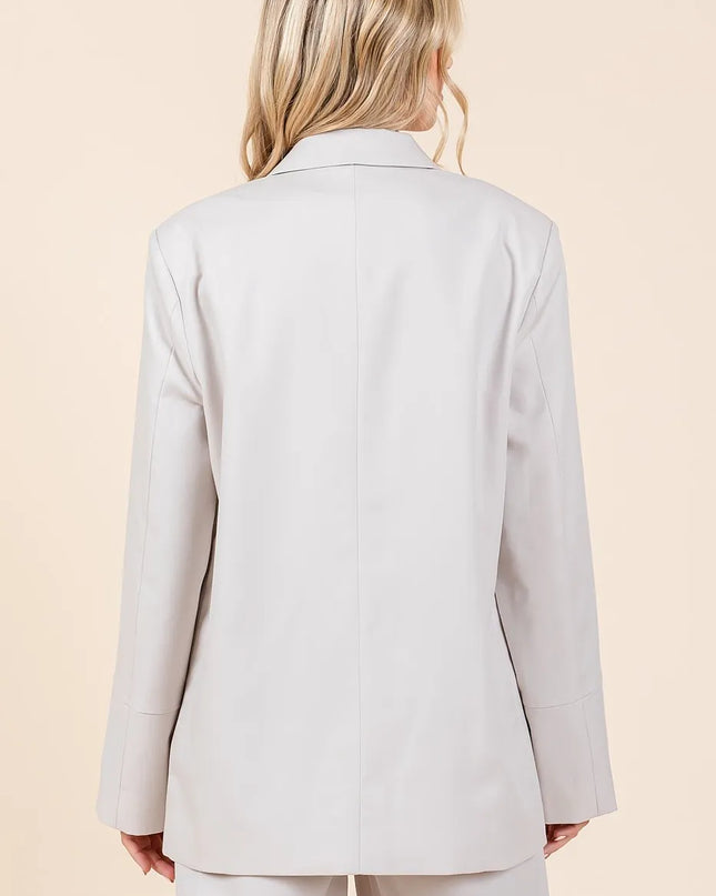 Mittoshop Boyfriend Fit Blazer Jacket