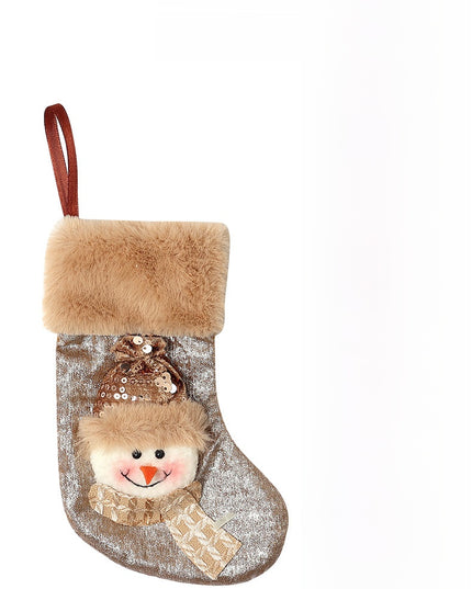 Christmas Stockings Christmas Decoration Supplies Christmas Tree Decoration Ornaments Santa Claus Gift Bags Small Socks