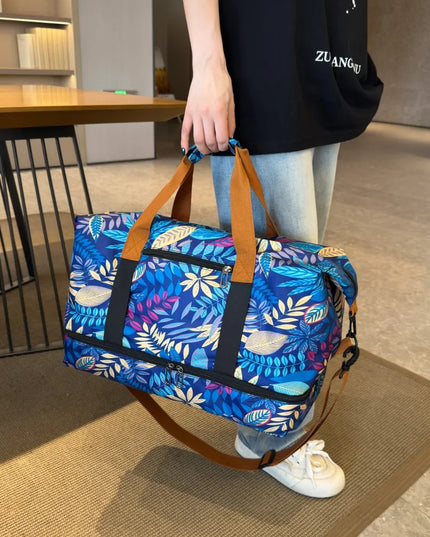 Canvas Printed Travel Bag