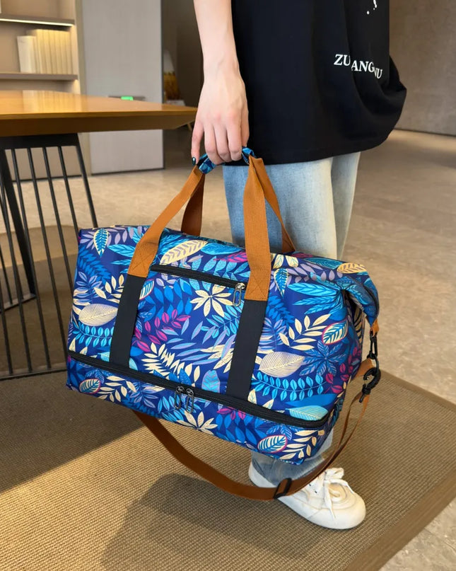 Canvas Printed Travel Bag