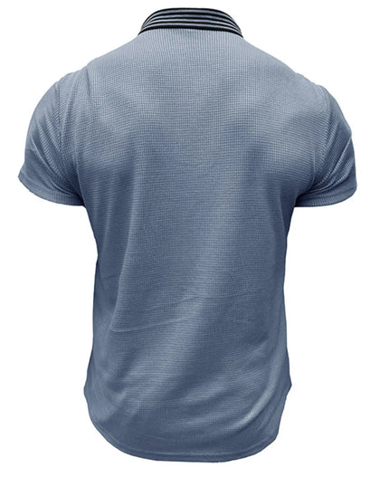 Men's Classic Textured Golf Polo Shirt