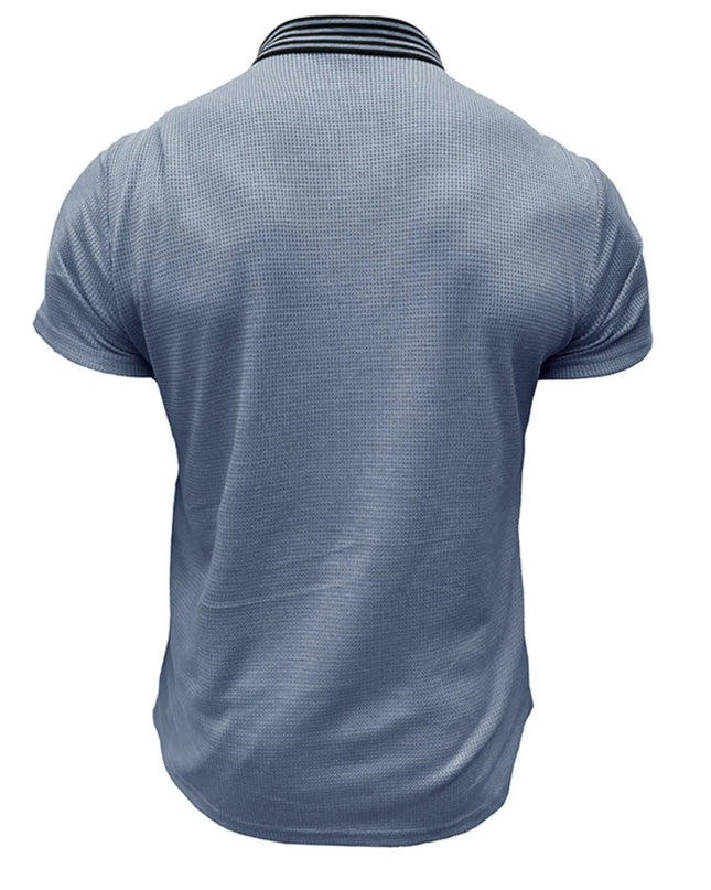 Men's Classic Textured Golf Polo Shirt