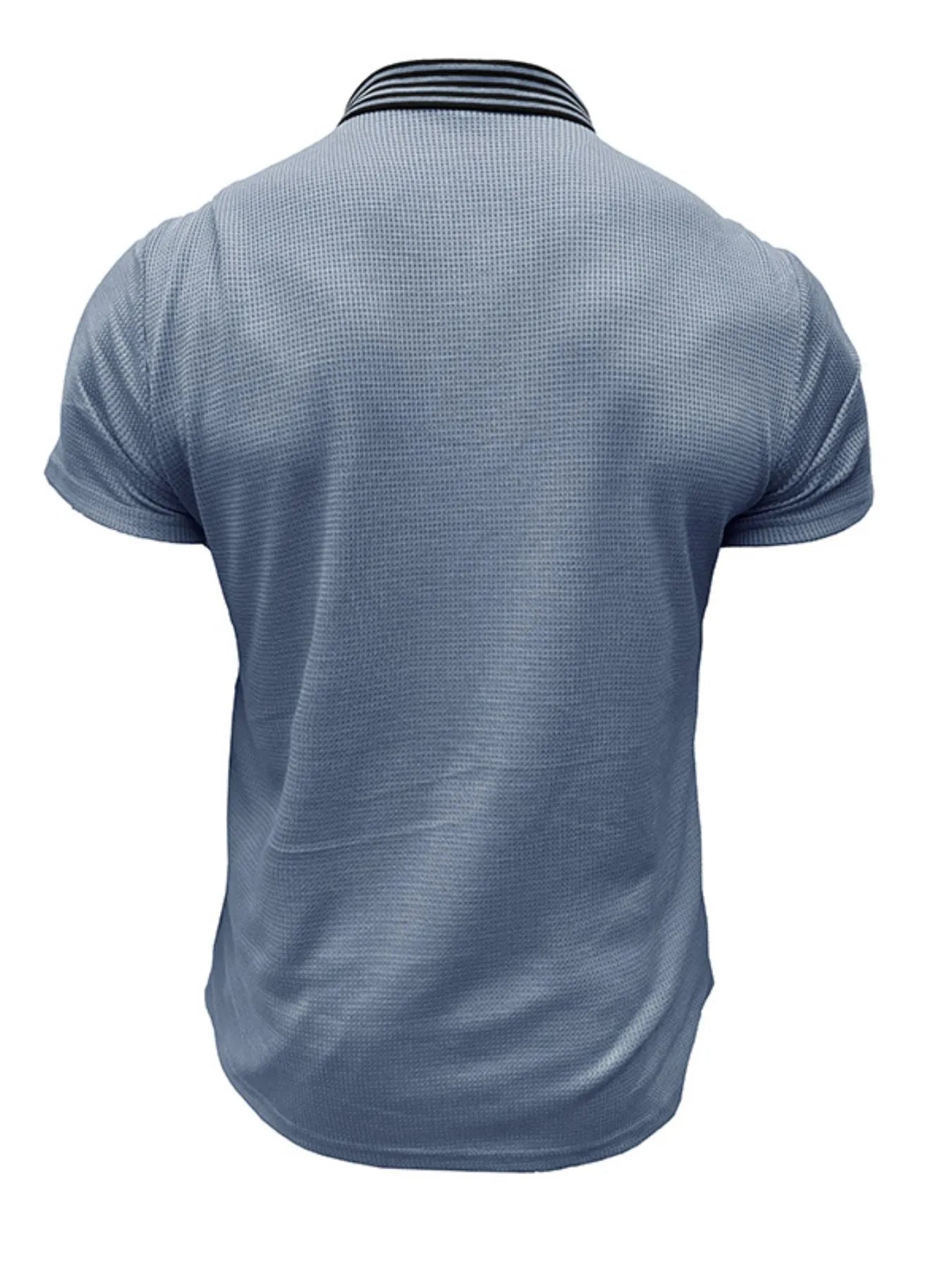 Men's Classic Textured Golf Polo Shirt