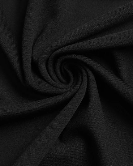 Square Neck Puff Sleeve Mesh Hem Dress