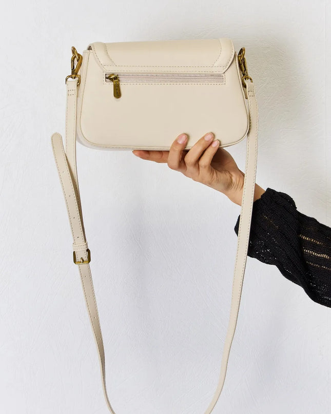 David Jones PU Leather Crossbody Bag