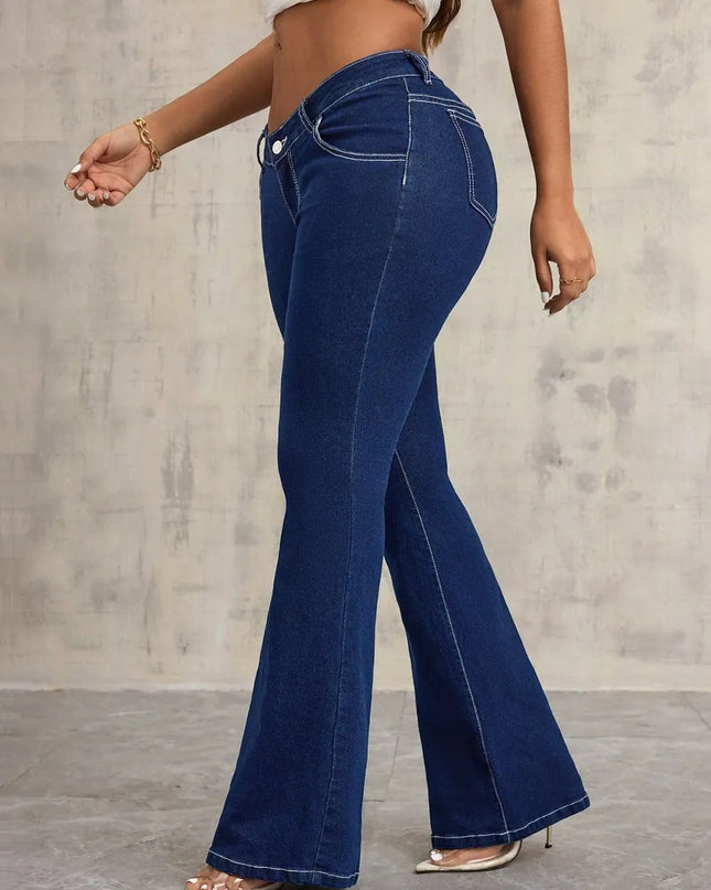 Flare Jeans with Pockets