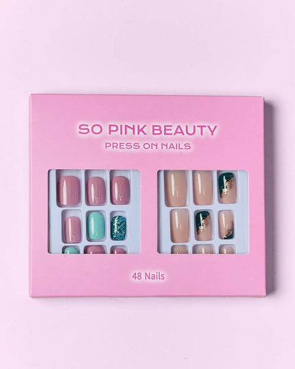 SO PINK BEAUTY Press On Nails 2 Packs 