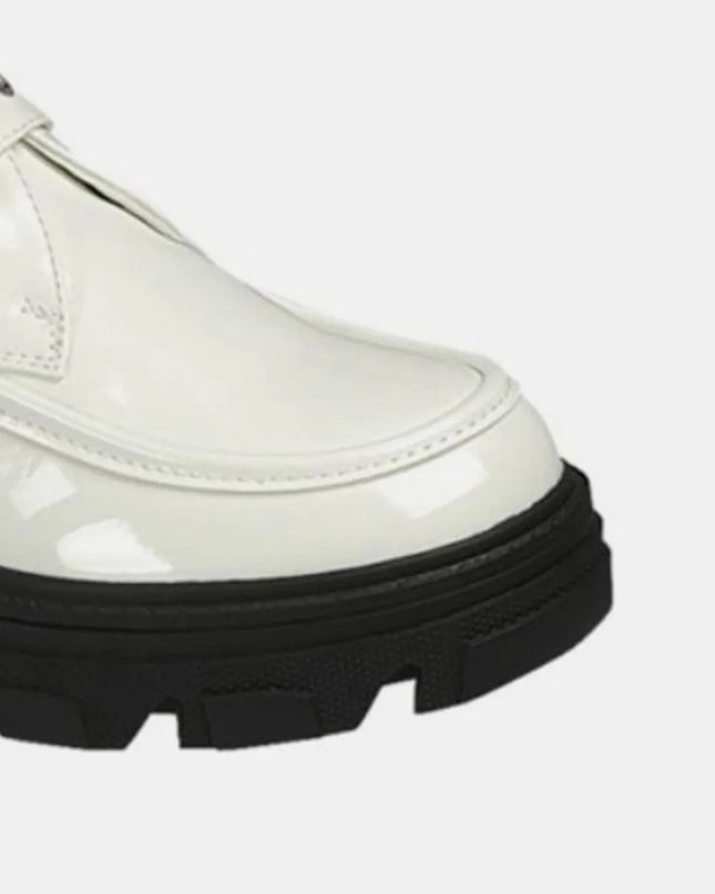 Forever Link Buckled Platform Lug Sole Loafers