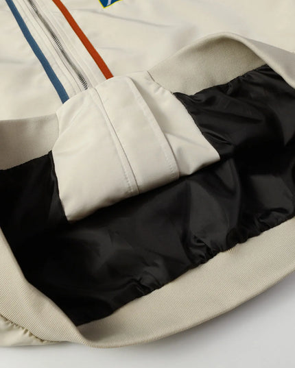 Men's Striped Long Sleeve Jacket