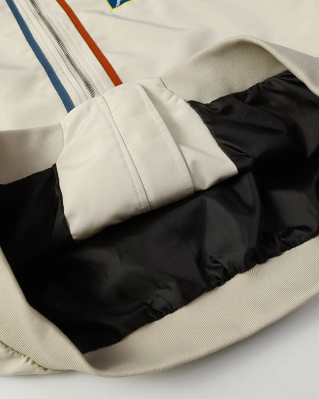 Men's Striped Long Sleeve Jacket