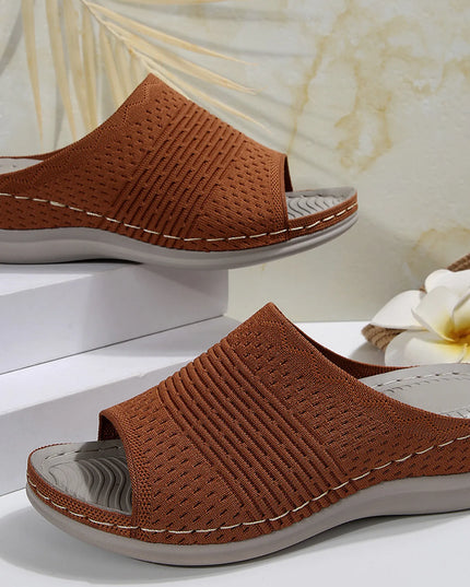 Mesh Open Toe Sandals