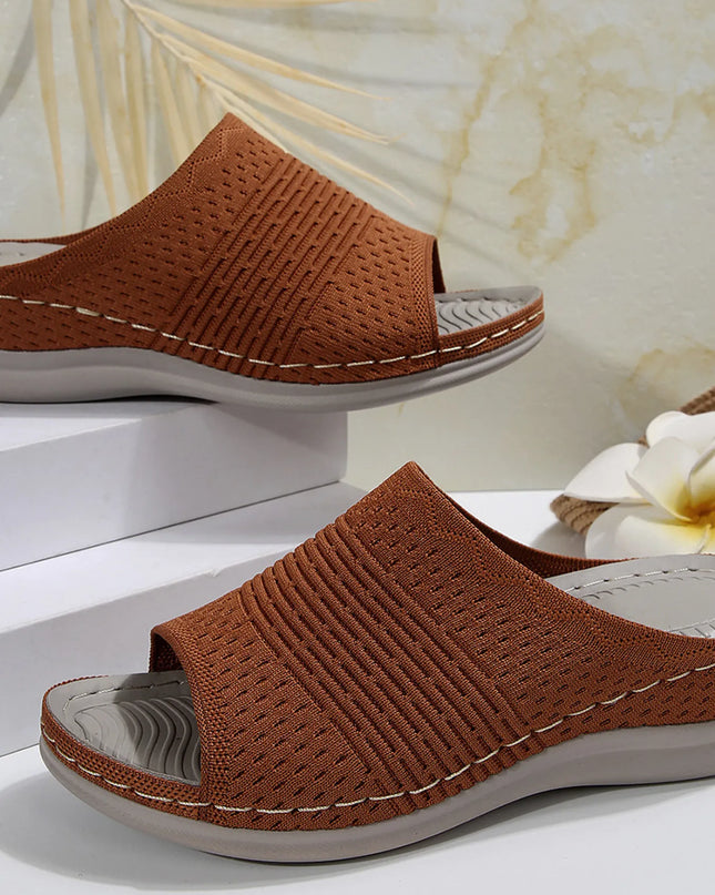 Mesh Open Toe Sandals