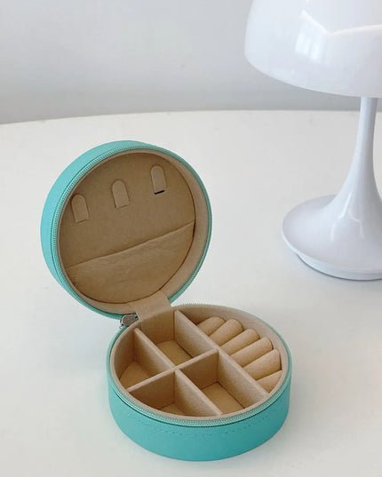PU Leather Jewelry Storage Box
