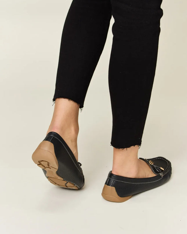 Forever Link Slip On Bow Flats Loafers