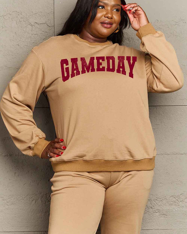 Simply Love Simply Love Full Size GAMEDAY Graphic Sweatshirt