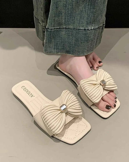 Bow-Knot Flat Sandals
