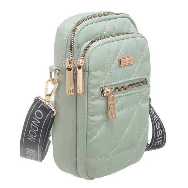 Quilted Phone Cross Body Bag